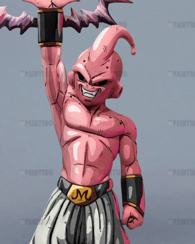 14CM Dragon Ball Majin Buu GxMateria Figure Repaint