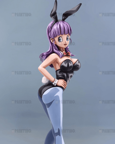 20CM Dragon Ball Bulma Figure Repaint