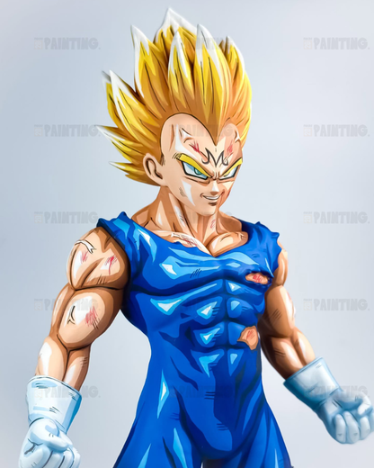 Dragon Ball Vegeta Majin Figure Repaint
