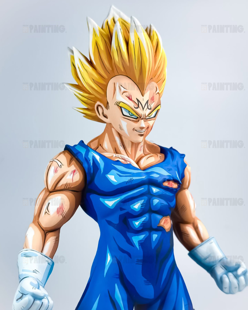 Dragon Ball Vegeta Majin Figure Repaint