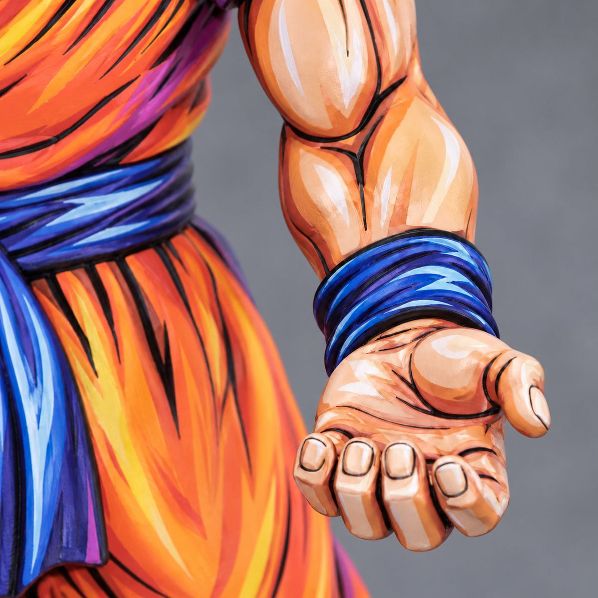 Dragon Ball Son Goku 2D Colour Figure Repaint — arm detail