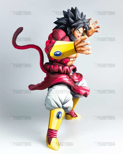 2D Manga Colour Dragon Ball Broly Super Saiyan 4 Figure Repaint