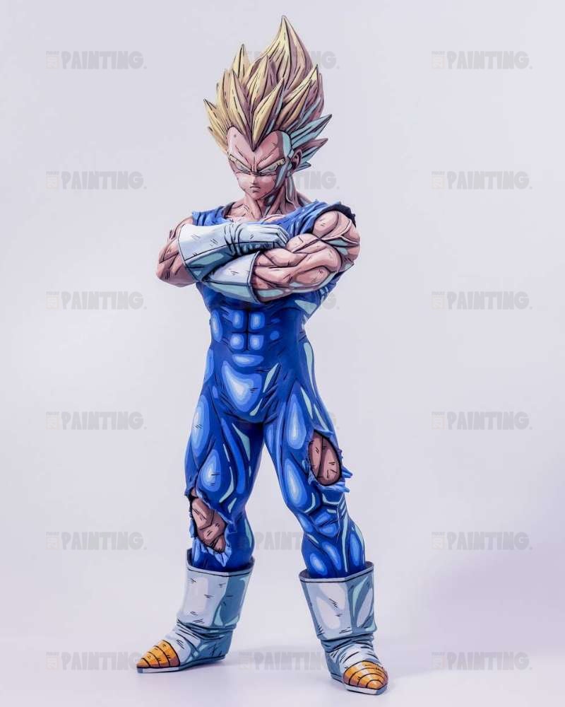 Anime Colour Dragon Ball Vegeta Grandista Figure Repaint