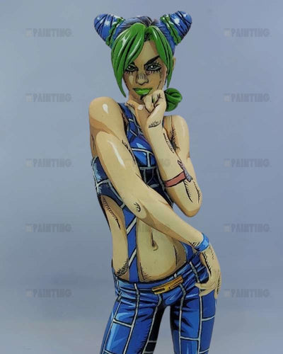 26CM Jojo's Bizarre Adventure Jolyne Cujoh Figure Repaint