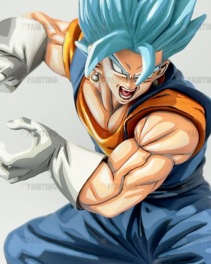 Dragon Ball Vegito Kamehameha Attack Figure