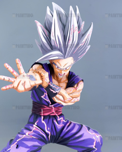 20CM Dragon Ball Son Gohan Beast SSJ Figure Repaint