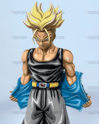 21CM Dragon Ball Departure 9 Super Saiyan Trunks Figure Repaint
