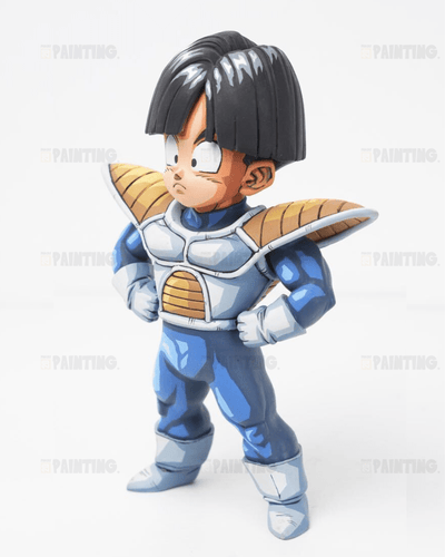 Dragon Ball Krillin & Son Gohan Figure Repaint