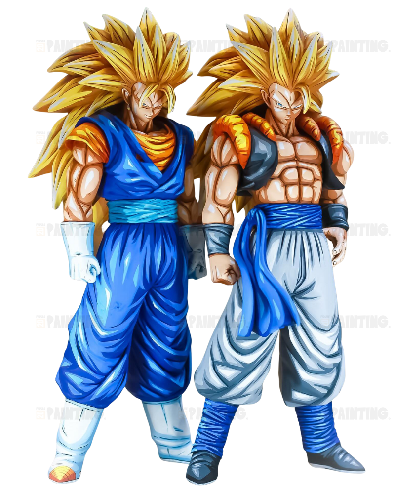 DBZ Vegito SSJ4 Figure Repaint