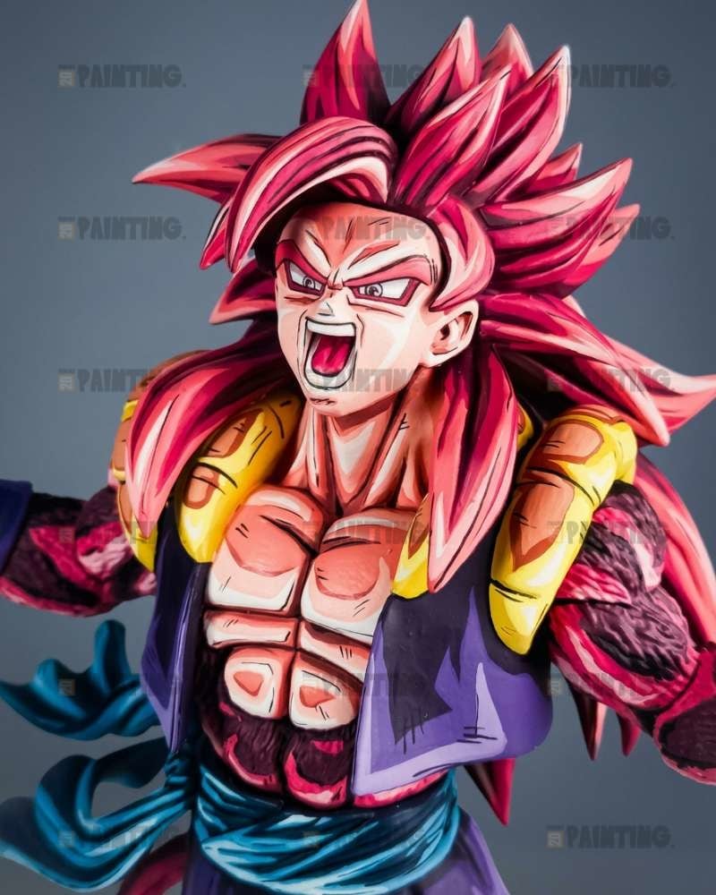 Dragon Ball Heroes Gogeta SSJ4 Figure Repaint