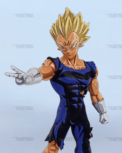 23CM Dragon Ball Prize G Majin Vegeta SSJ $50