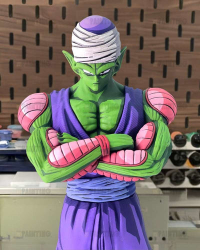 32CM Dragon Ball Z Piccolo Figure Repaint 2D Anime Colour