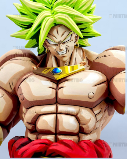 33CM Dragon Ball Super Saiyan Broly Figure Repaint