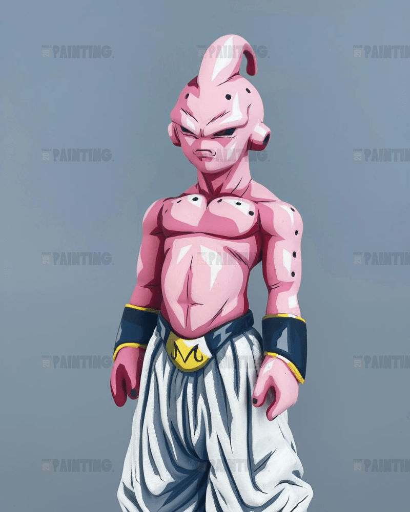 21CM Dragon Ball Z Kid Buu Figure Repaint