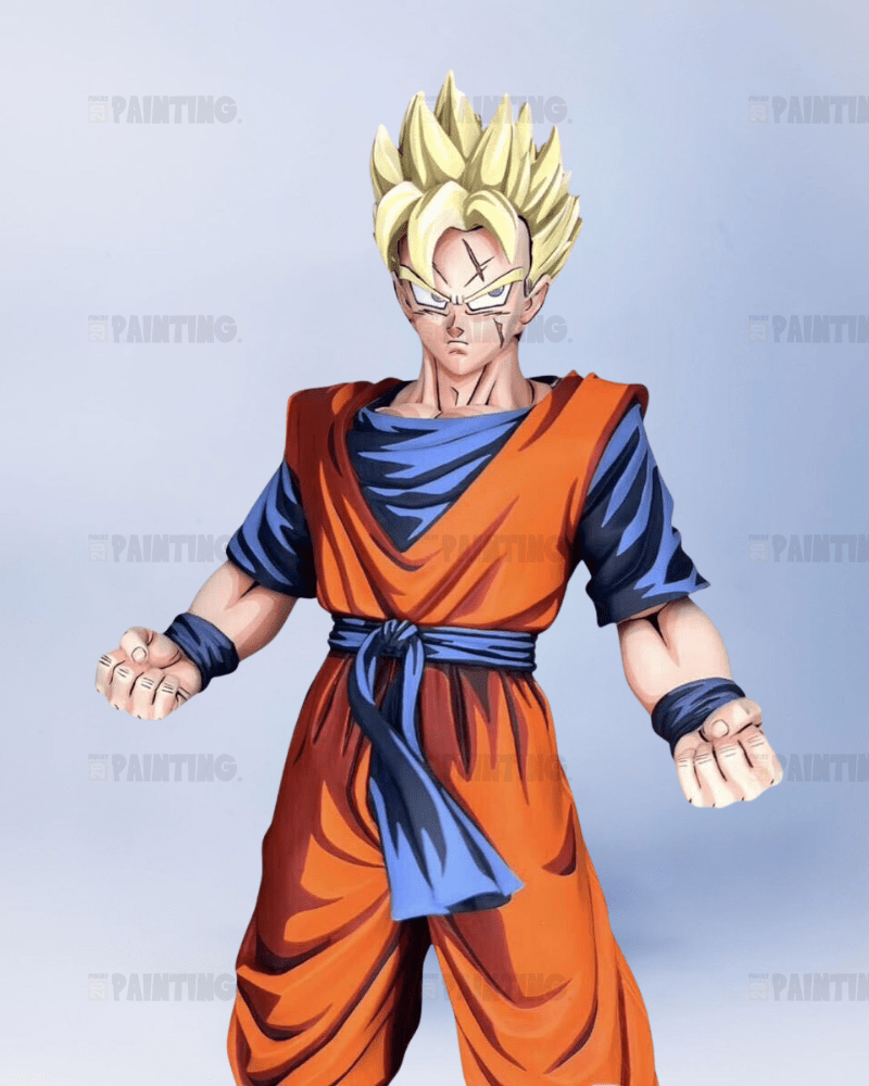 24CM DBZ Duel To The Future Son Gohan Figure Repaint