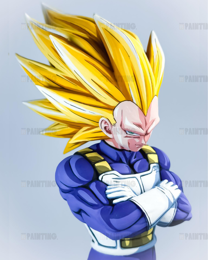 Dragon Ball Masterlise Super Saiyan 3 Vegeta
