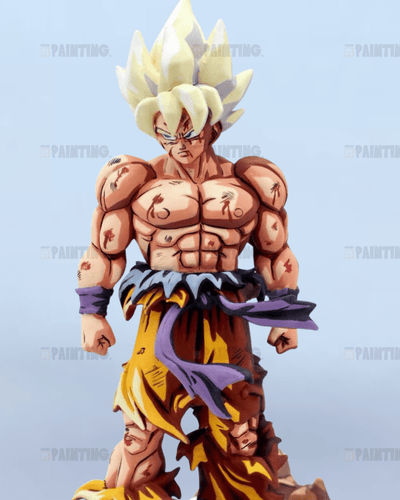 13CM Dragon Ball Z Son Goku Anime Figure Repaint