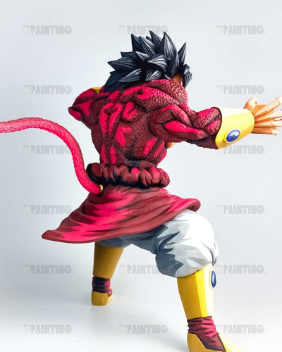 2D Manga Colour Dragon Ball Broly Super Saiyan 4 Figure Repaint