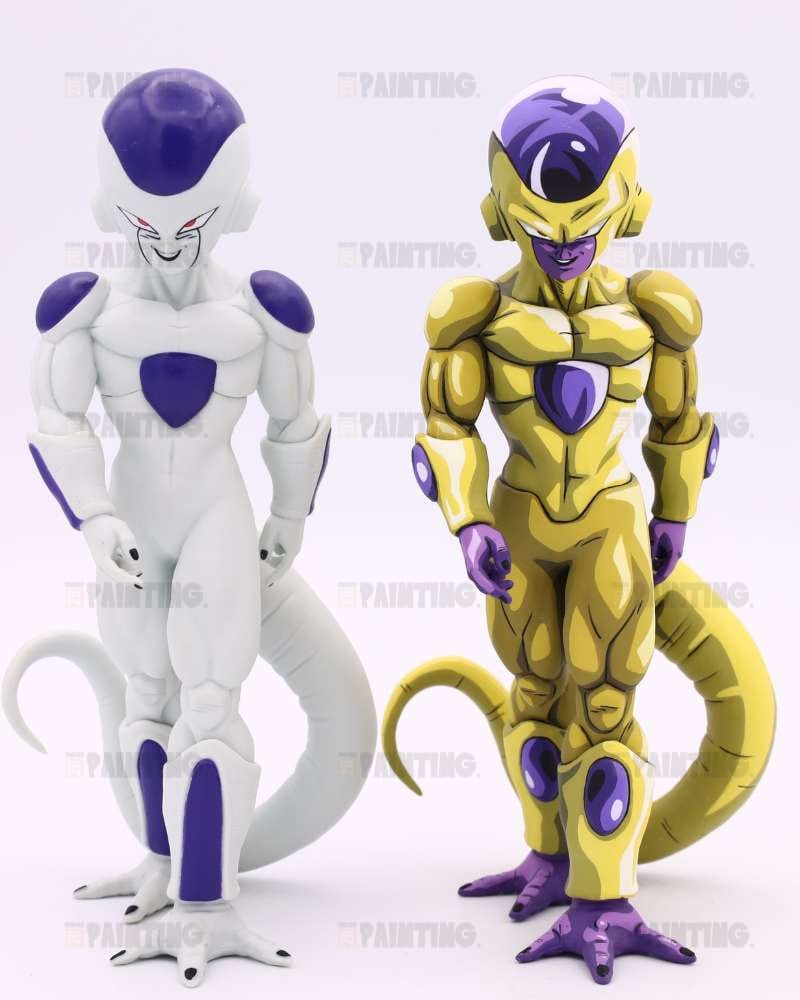 2D Anime Colour Dragon Ball Golden Frieza Figure