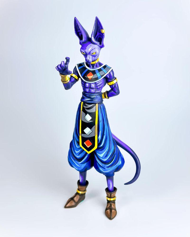 Beerus deals DBZ Painting