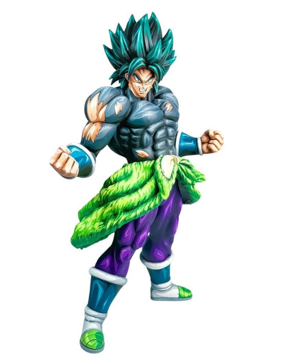 30CM Dragon Ball Z Broly Super Hero Figure Repaint