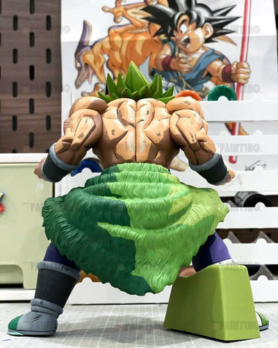15CM Dragon Ball Broly 2D Anime Colour Figure Repaint