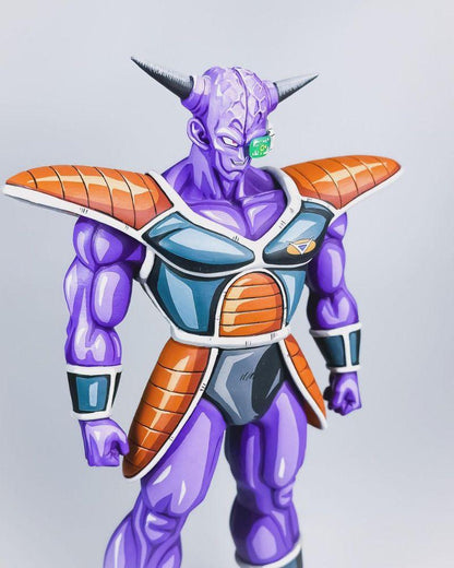 28CM Dragon Ball Z Ginyu Force Captain Ginyu Figure Repaint - 2D Figure Painting