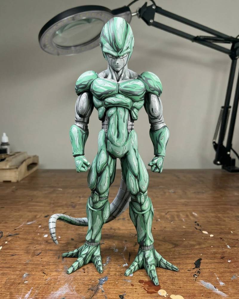 2D Anime Colour Dragon Ball Cooler Final Form Figure Repaint