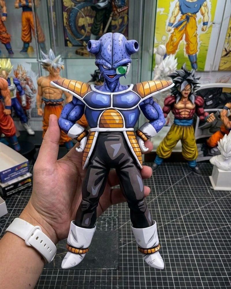 2D Anime Colour Dragon Ball Frieza Army Cui Figure Repaint