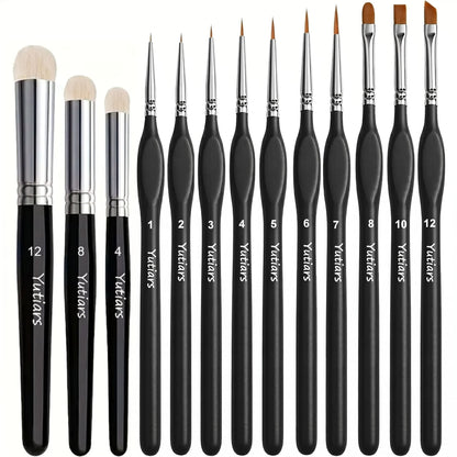 Detail Paint Brush Set