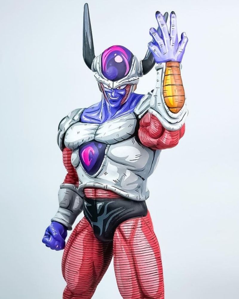 Frieza Second Form Figure Repaint