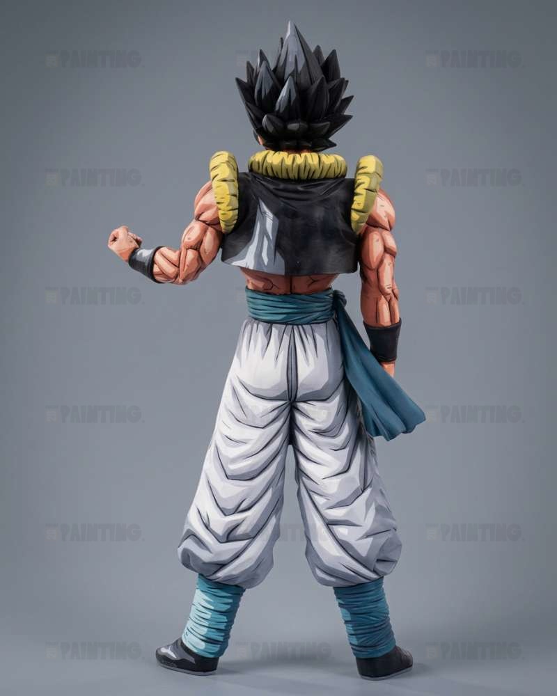 Dragon Ball Super Saiyan Gogeta 2D Anime Figure Repaint