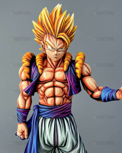 Dragon Ball Super Saiyan Gogeta Anime Colour Figure Repaint