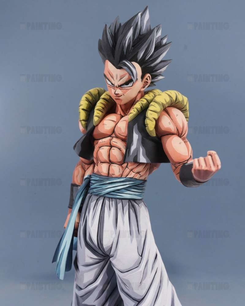 Dragon Ball Super Saiyan Gogeta 2D Anime Figure Repaint