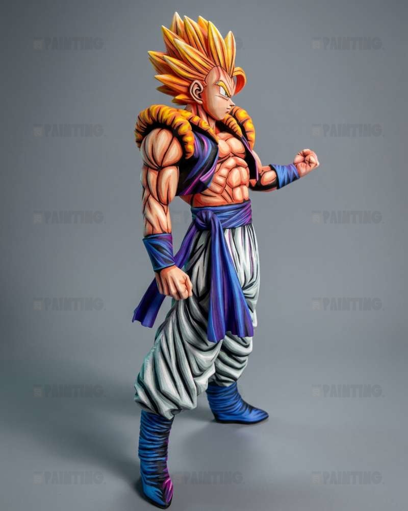 Dragon Ball Super Saiyan Gogeta Anime Colour Figure Repaint