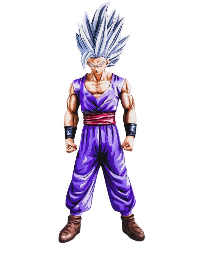 33CM Dragon Ball Z Gohan Beast Figure Repaint - 2D Figure Painting