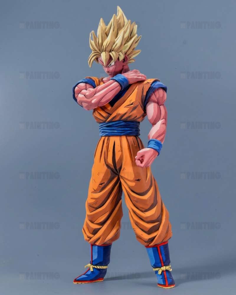 Dragon Ball Super Saiyan Son Goku Figure Repaint