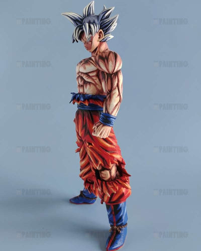 Dragon Ball Goku UI 2D Anime Colour Figure Repaint