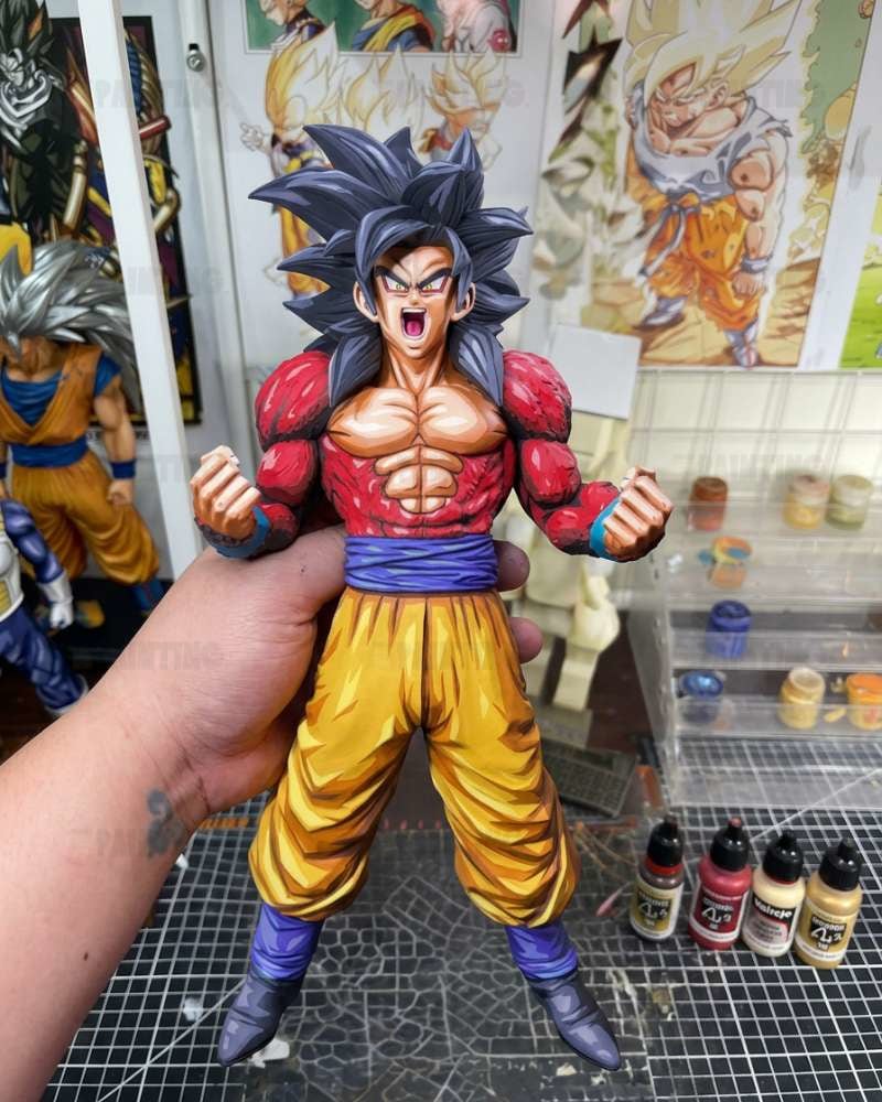 Dragon Ball GT Super Saiyan 4 Son Goku Figure Repaint