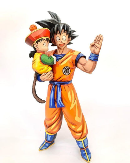 30CM Dragon Ball Z Goku & Gohan Figure Repaint