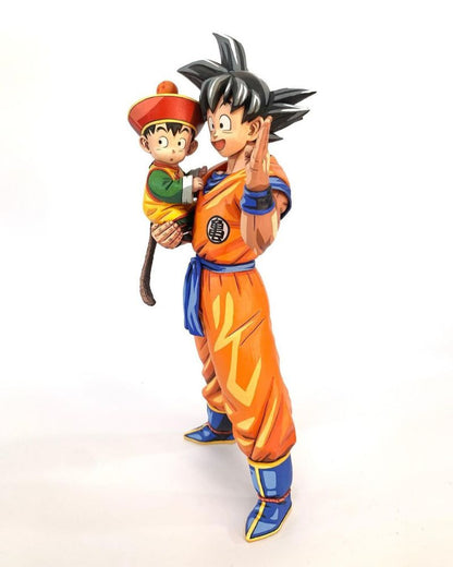 30CM Dragon Ball Z Goku & Gohan Figure Repaint