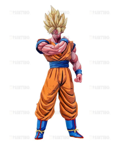 Dragon Ball Super Saiyan Son Goku Figure Repaint