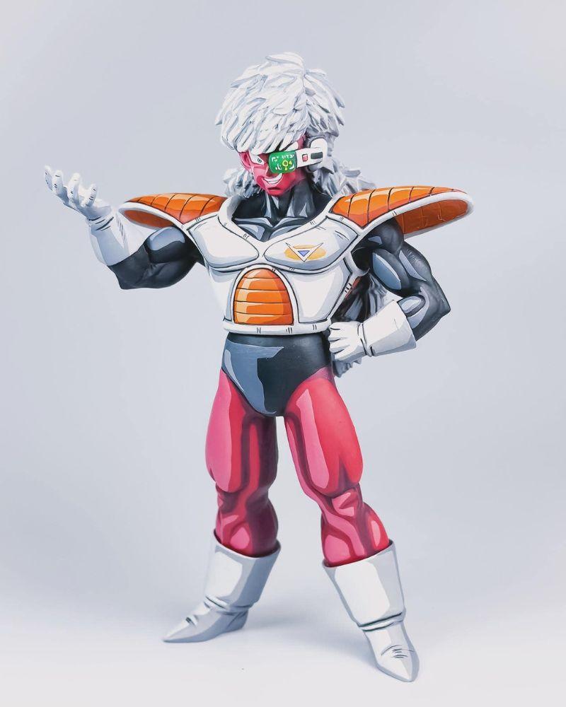 21CM Dragon Ball Z Ginyu Force Figure Jeice Figure Repaint - 2D Figure Painting