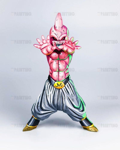 18CM Dragon Ball Z Majin Buu Figure Repaint - 2D Figure Painting