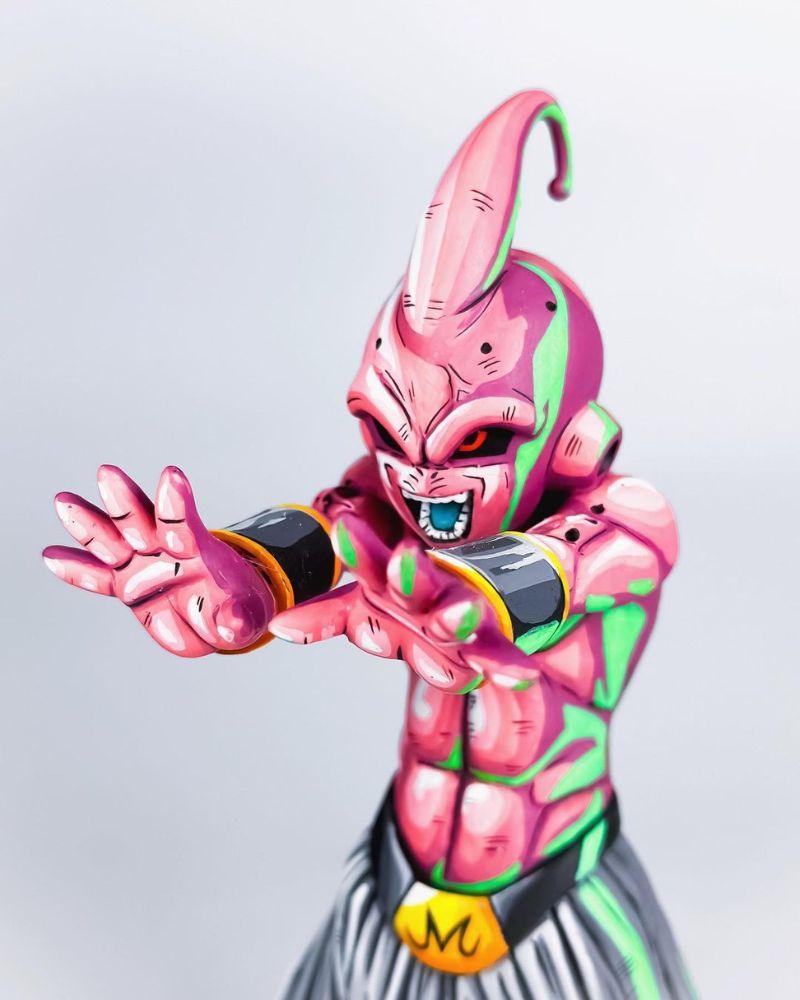 18CM Dragon Ball Z Majin Buu Figure Repaint - 2D Figure Painting