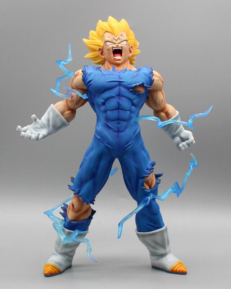 30CM Dragon Ball Z Majin Vegeta Final Explosion Figure Repaint