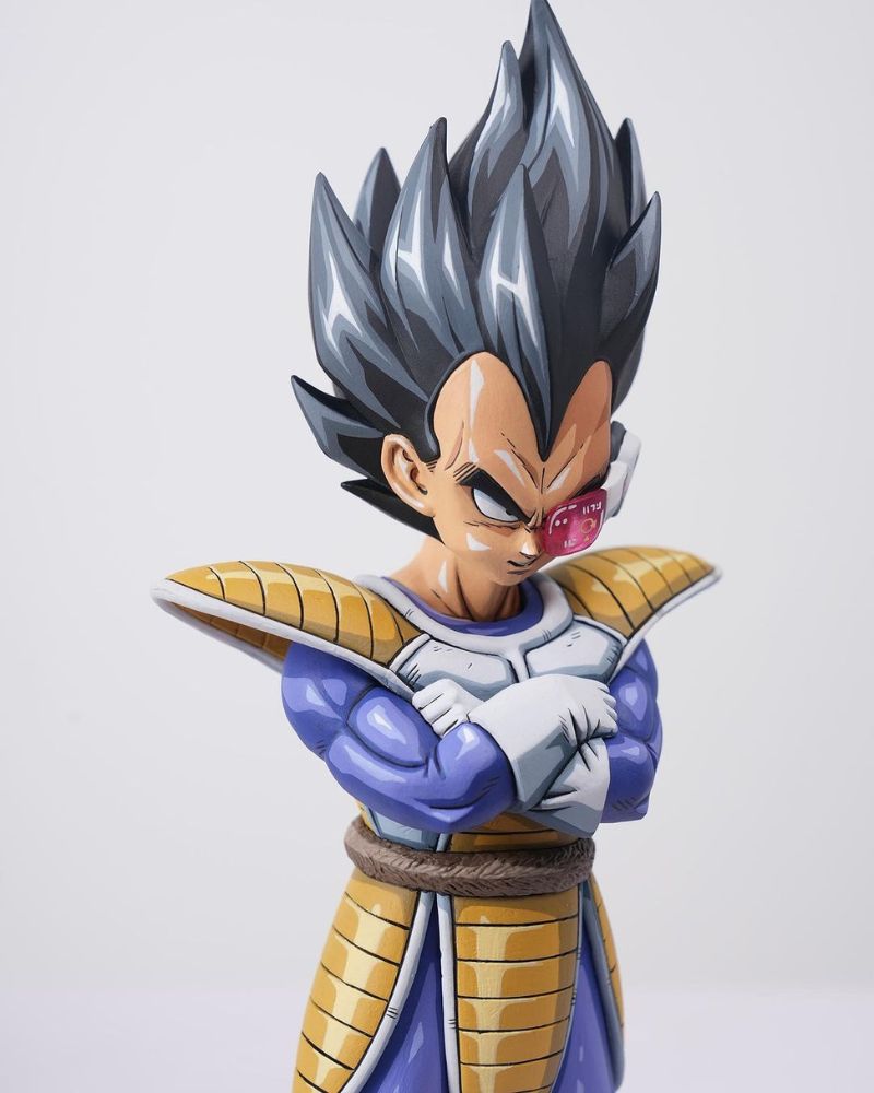 26CM Dragon Ball Z Prince Vegeta Figure Repaint