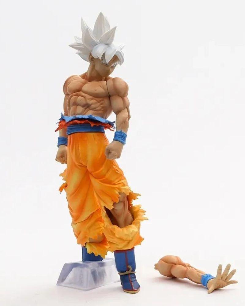 30CM Dragon Ball Z Son Goku Ultra Instynkt Figure Repaint - 2D Figure Painting