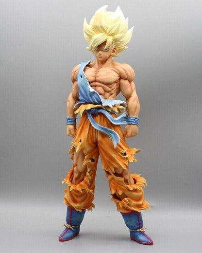 30CM Dragon Ball Z Son Goku SSJ Repaint - 2D Figure Painting