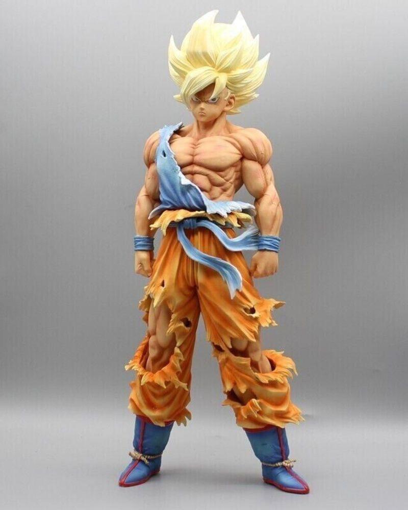 30CM Dragon Ball Z Son Goku SSJ Repaint - 2D Figure Painting